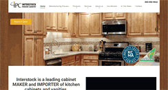 Desktop Screenshot of interstockcabinets.com